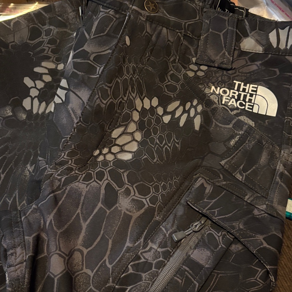 The North Face Tactical pattern fleece lined pants